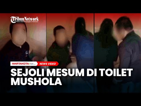 Sejoli Mesum di Toilet Mushola Jonggol Bogor, Pelakunya Guru dan Ibu Rumah Tangga