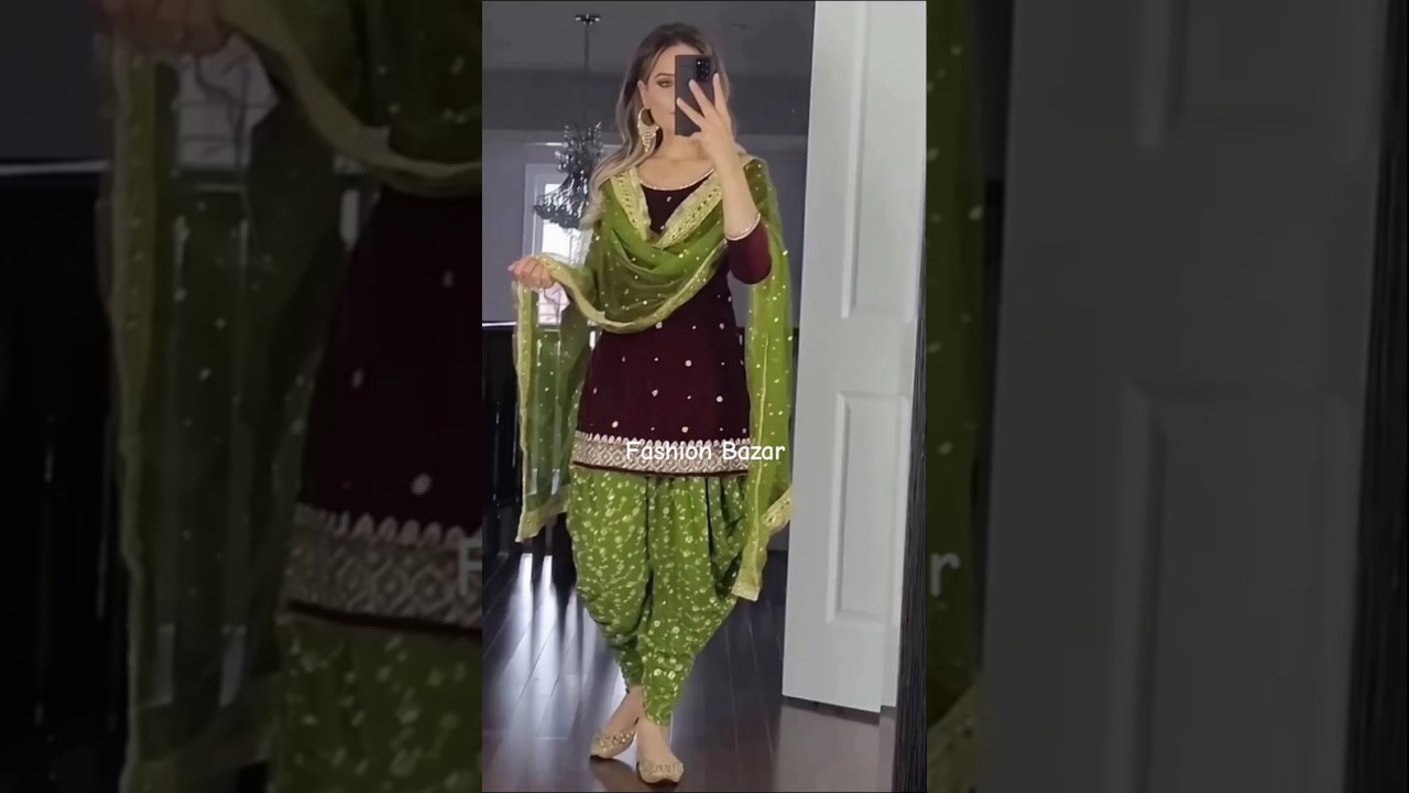 Viral Patiala Suit Design | New Punjabi suit 