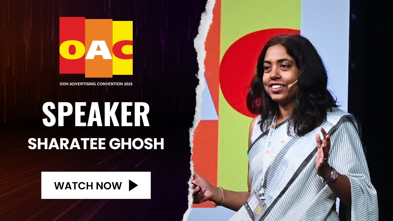 ABSLI’s Sharatee Ghosh on OOH powered by innovation, tech & behavioral nudges | OAC 2025