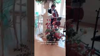 Salut D’amour - Elgar by Niche London String Trio at wedding ceremony #violin #classicalmusic