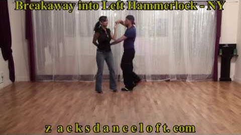 Breakaway Left Hammerlock - NY Salsa Style