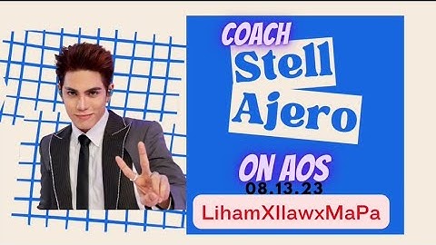Coach Stell at All Out Sunday with SB19 Songs (LIHAM, ILAW and MAPA) together with GMA artist
