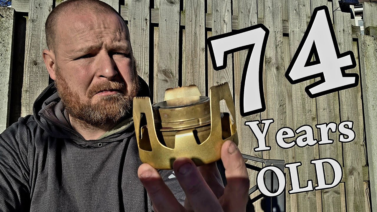 74-летний ДИЗАЙН походной печи!