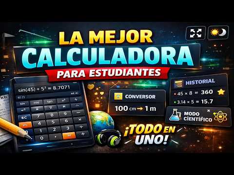 🧮 Free online scientific calculator for students - History and converter @Mascoalba