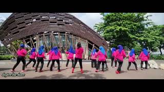 MARI BERDANSA line dance || Beginner - March 2024 || choreo by Amira Sahira (INA)