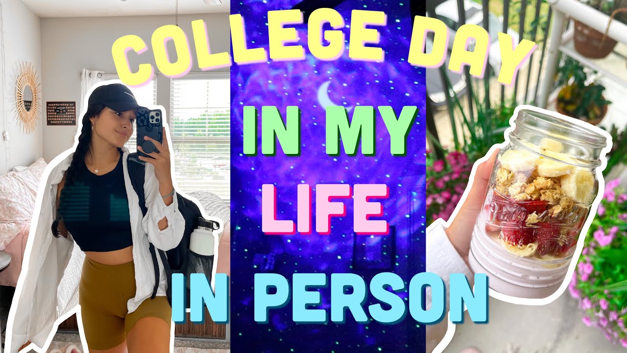 in person school vlog 2021 *college vlog*