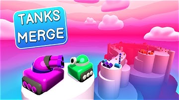 🔥 Tanks Merge 🔥 GAMEPLAY Levels 1-8 (Android, iOS)
