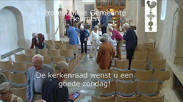 Joriskerk Heumen zondag 25 mei 2025 - ds. D.F. Blom (Tafelviering)