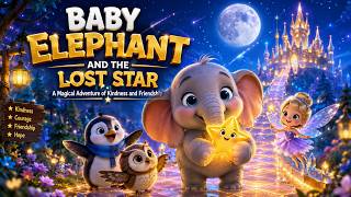 ✨ A Tiny Lost Star Needed Help... Baby Elephant Saved It! 🐘