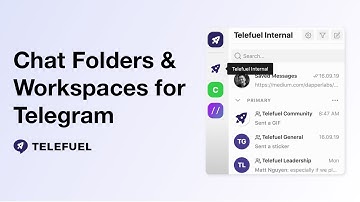 Chat Folders and Workspaces for Telegram - Telefuel