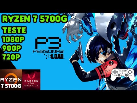 RYZEN 7 5700G | BENCHMARK | PERSONA 3 RELOAD | VEGA 8 | 16GB RAM