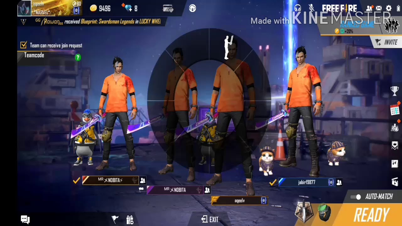 Free Fire Let's go Emote