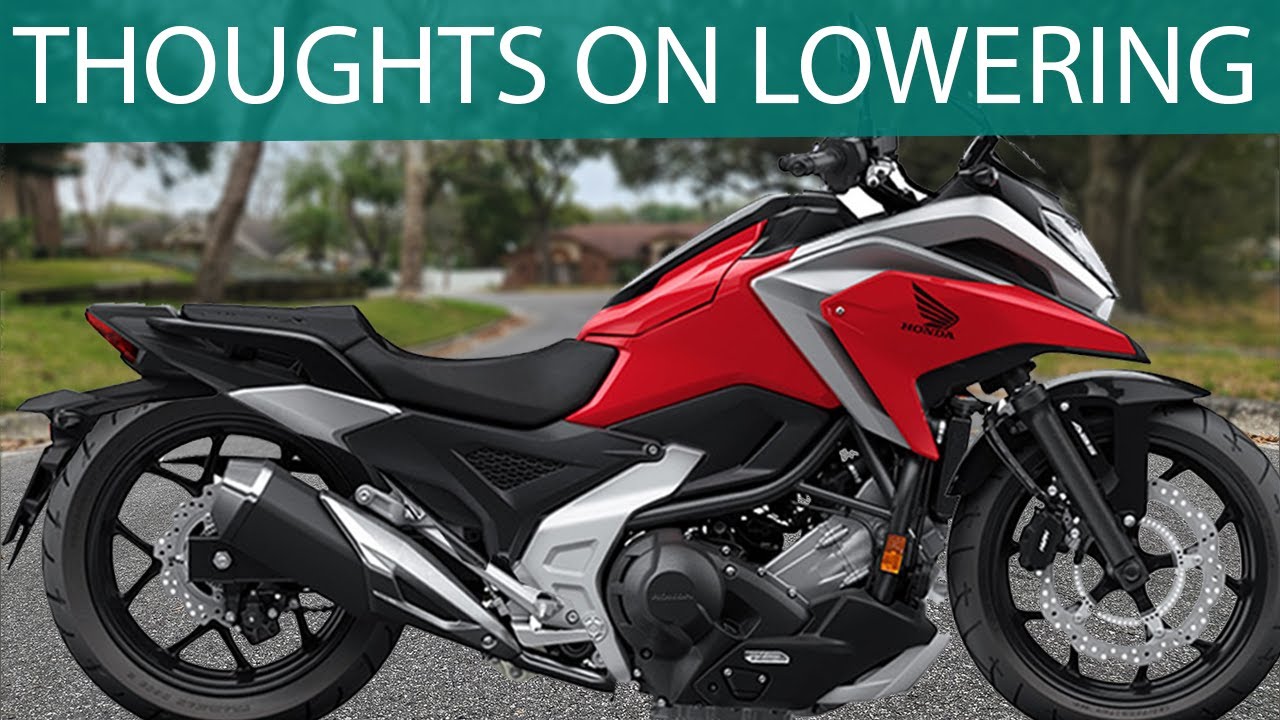Ride & Chat Lowering Honda NC750X YouTube