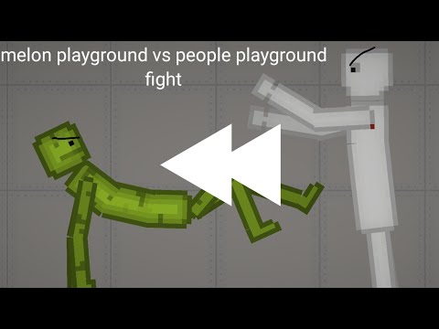 fight melon playground vs people playground reversed