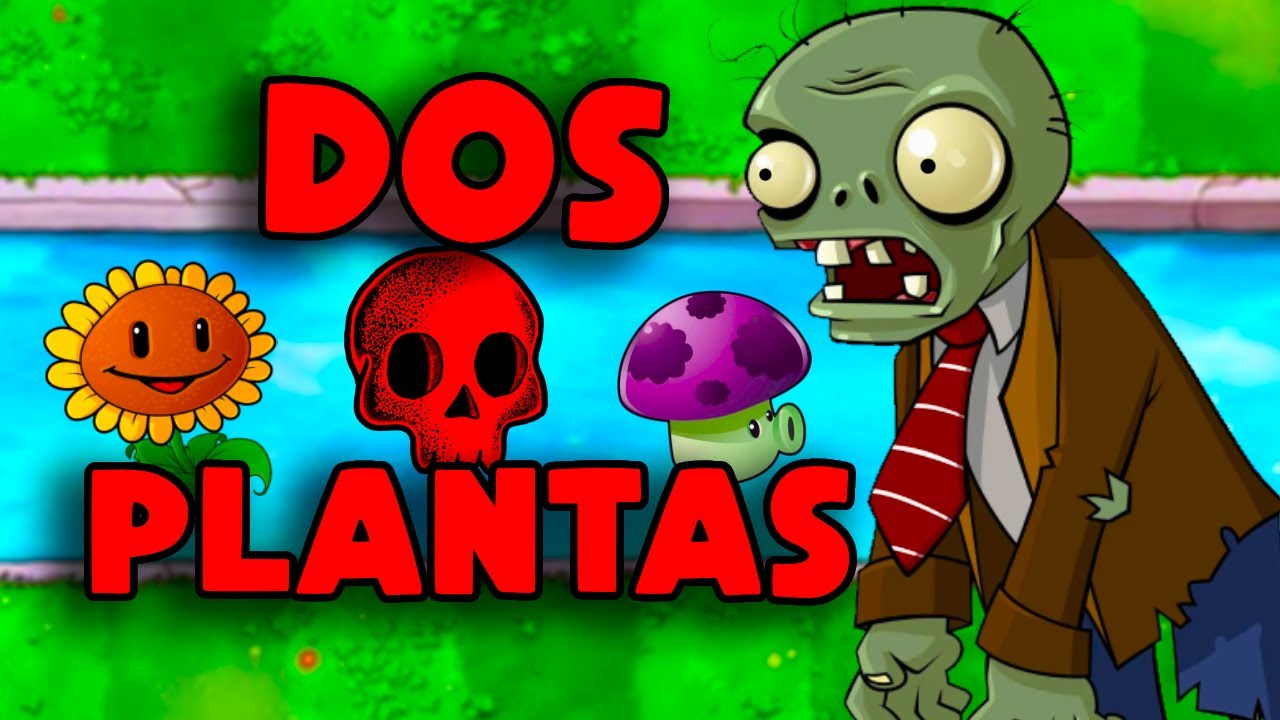 ¿Se puede ganar Plantas vs Zombies con solo 2 plantas?