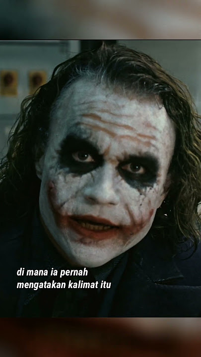 Tahukah Kamu dalam Film Joker