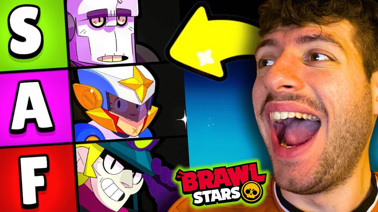 TIER LIST, Qual'è il BRAWLER più FORTE di BRAWL STARS ??