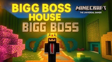 🏠 How I Built the Bigg Boss House in Minecraft! 😱 | Must Watch Epic Build 2025
