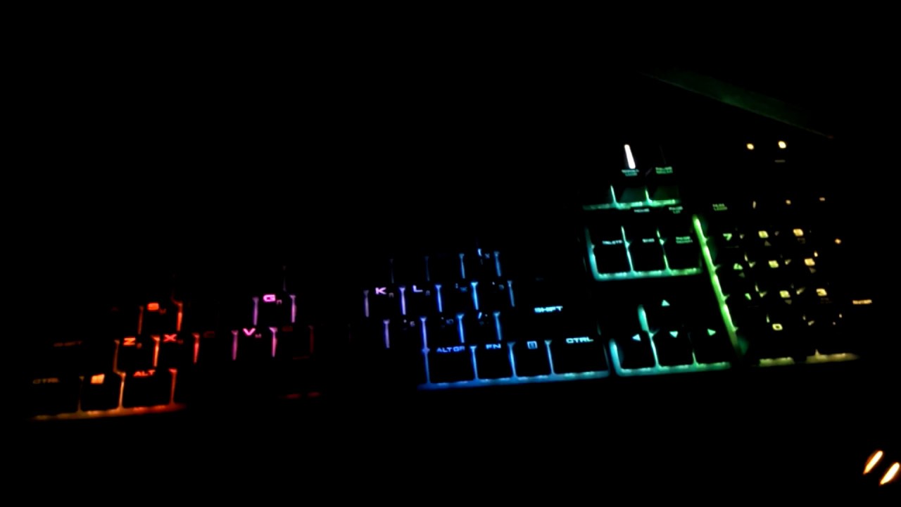 Corsair Strafe RGB MX Silent Equalizer Effect YouTube