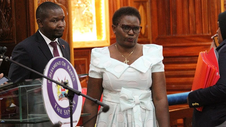 Governor Kawira Mwangaza impeachment trial