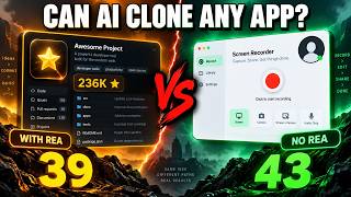 I Tested the Viral 236K-Star AI Repo That Clones Any App (REA vs No REA)