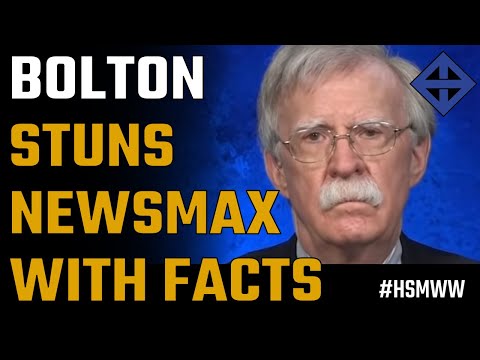 Trump hire John Bolton makes Newsmax host crap his pants
