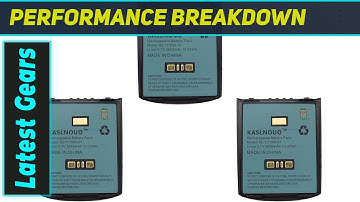 `KASLNOUO Zebra MC55 MC67 Battery 3-Pack: Unbeatable Power for Your Device