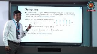 Sampling Theorem in Signal Conversion | St. Martin's Engineering College