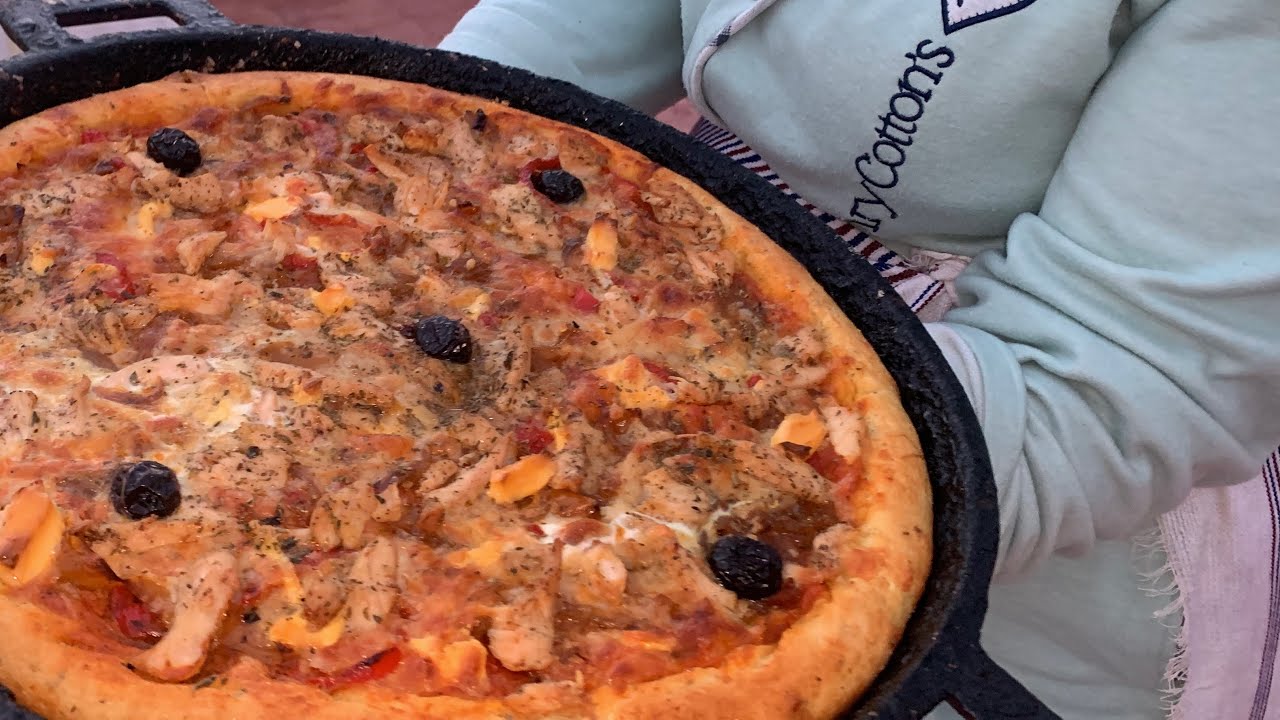 دائما مع السهل والسريع 👩🏻‍🍳سر نجاح البيتزا 😋