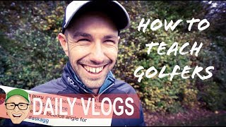HOW TO TEACH GOLF HOW TO TEACH GOLF