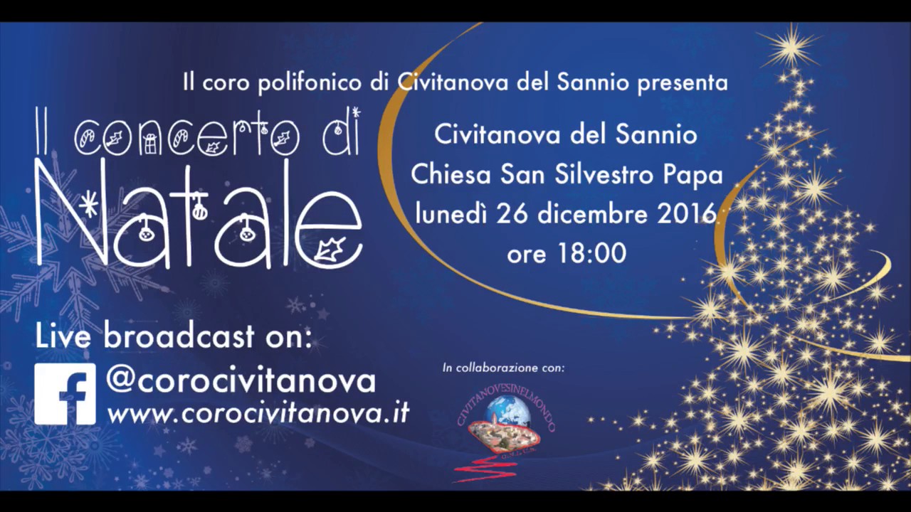Concerto Di Natale.Il Concerto Di Natale Youtube