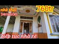 Bán nhà (thái) vườn rộng nhà đẹp ,giá 760tr.(34mx60m)