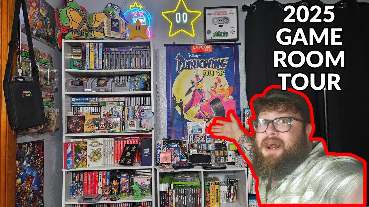 2025 GAME ROOM TOUR