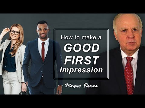 How To Make A Good First Impression