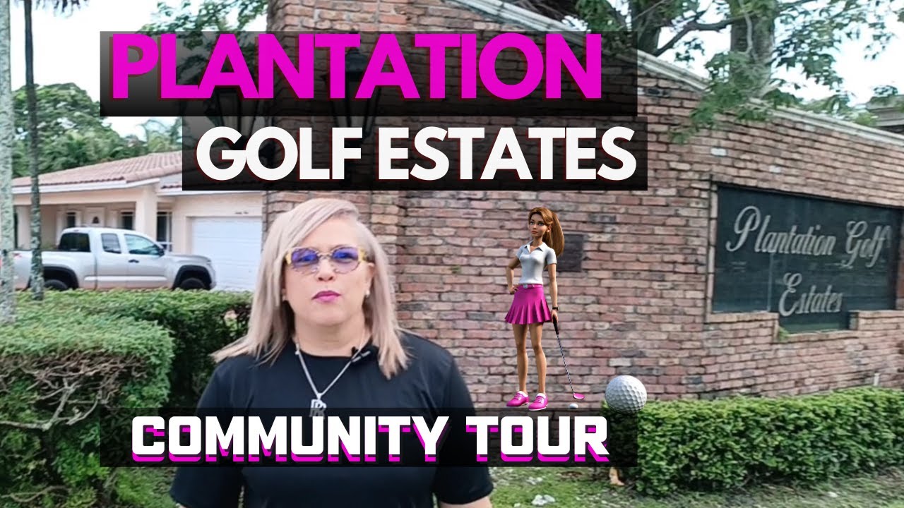 Plantation Golf Estates Tour South Florida Community Tour , Beautiful
