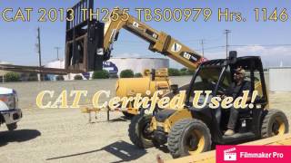 CAT 2013 TH255 TBS00979 Hrs. 1146
