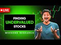 Analyzing winning stocks live  weekend research with shashank udupa