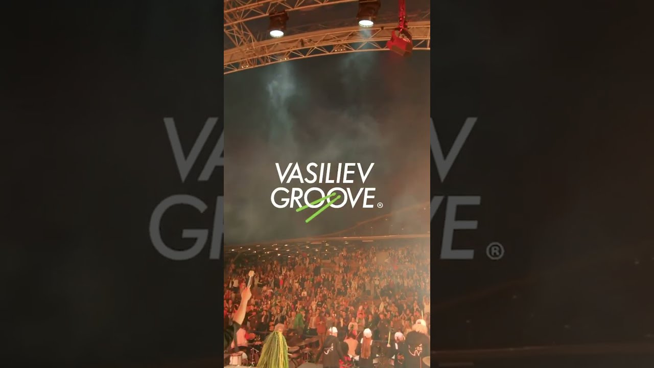 Шоу Барабанщиков Васильев Грув в Зарядье 2022 #shorts - YouTube