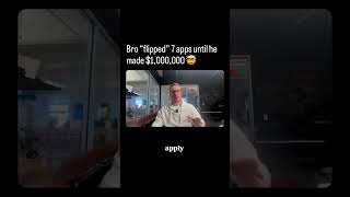 Bro “flipped” these 7 small apps until he made $1M 🤯