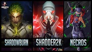 ShaDowBurn vs Shadder2k vs Necros - Gods of Genji 😱 | Overwatch Moments