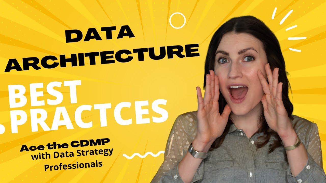 Data Architecture | CDMP Discussion Group | DMBOK ch. 4 - YouTube