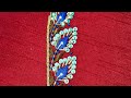 Dupatta suit and share bodar zardozi work embroidery design 🪡 work best ideas