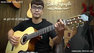 Reviewing the Cordoba C5CE Classical Guitar: Vibrant EQ Sound Test Through Speakers