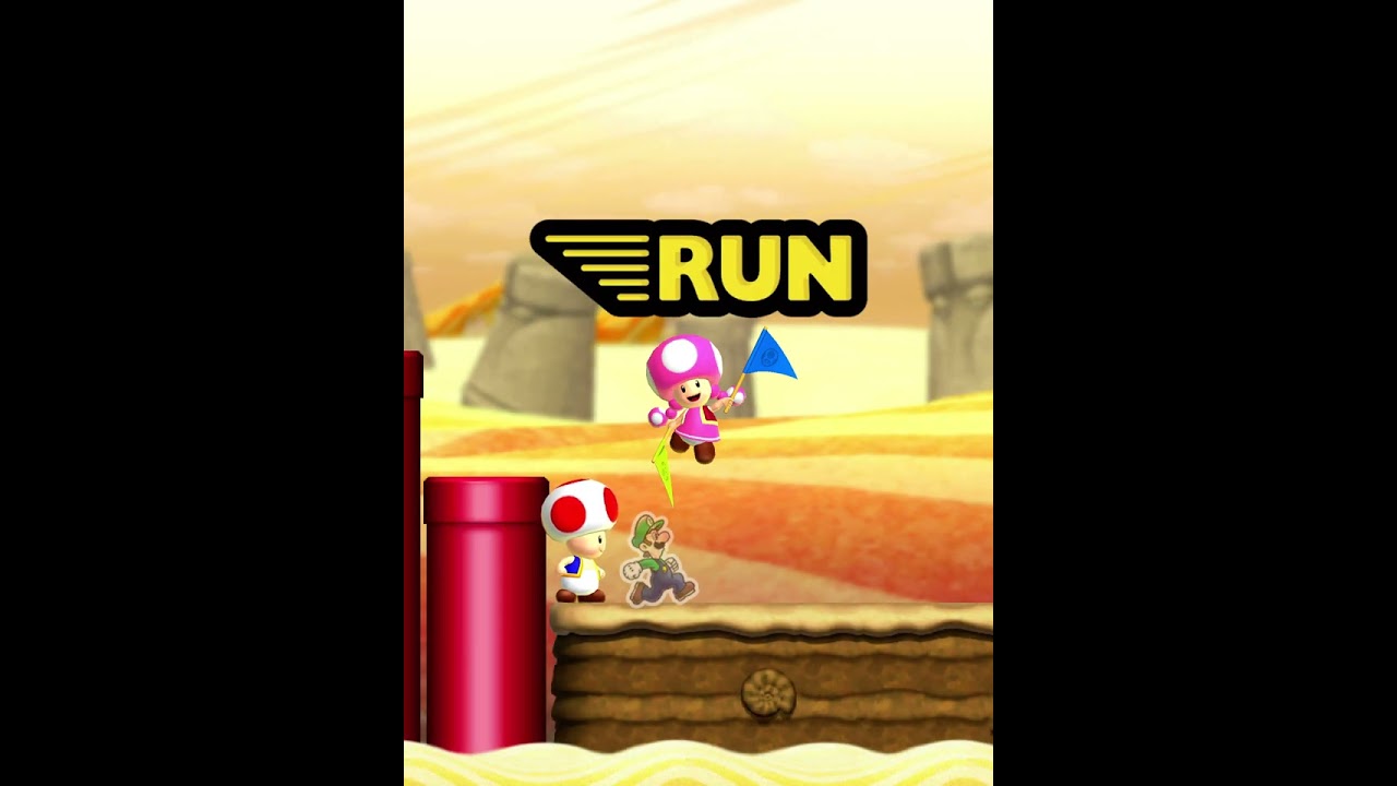 Mario Run in Toad Rally