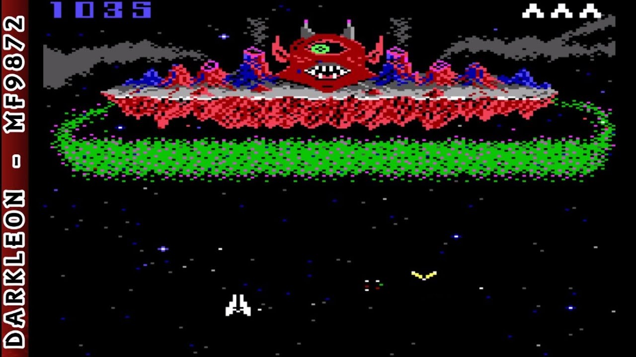 Demon Attack © 1983 Imagic - PC DOS - Gameplay