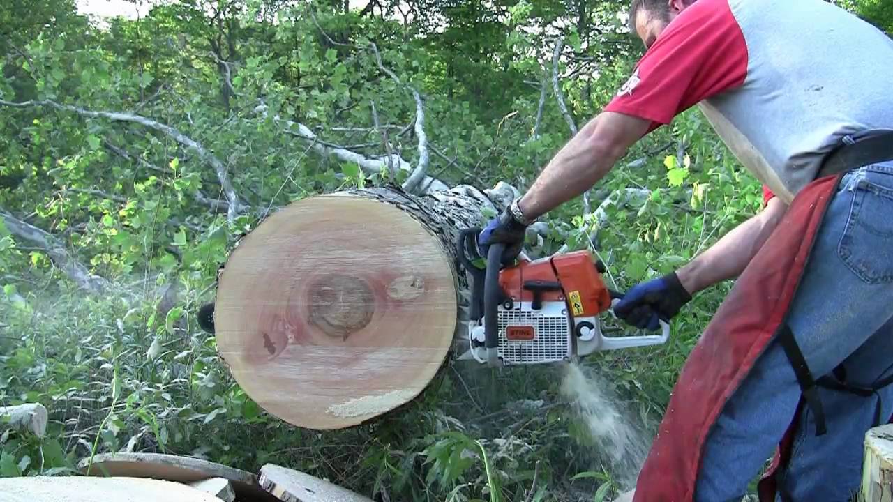 Stihl MS440 - YouTube