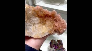 sparkly shiny calcite with quartz druzy 😀😀.