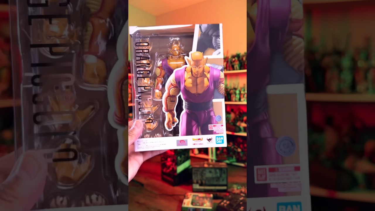 Orange Piccolo S.H. Figuarts Dragonball Super unboxing action figure