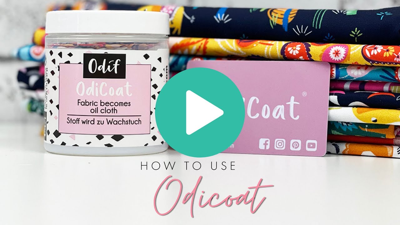 How To Use Odicoat Fabric Coating Gel 