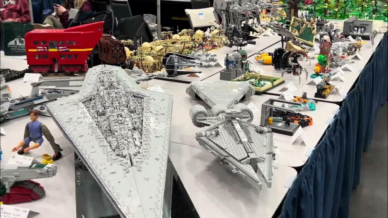 Some Star Wars Legos at Lego Convention YouTube